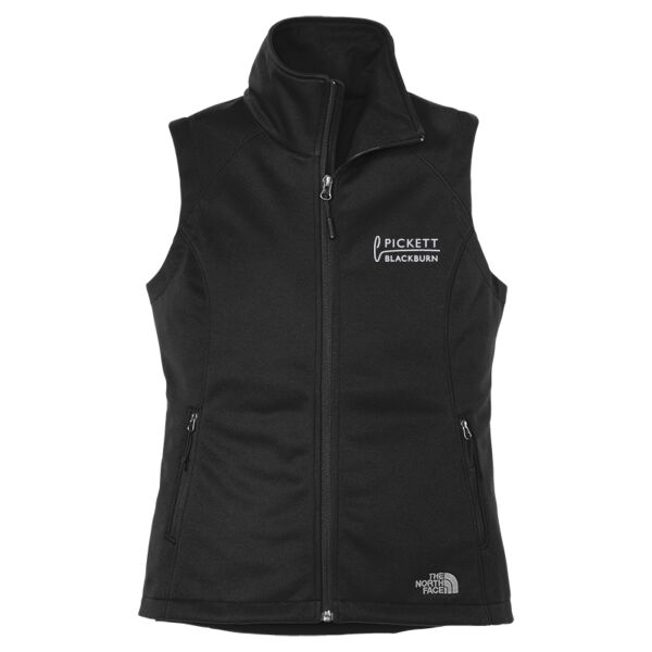 Embroidered Pickett Blackburn - Ladies Ridgewall Soft Shell Vest Thumbnail