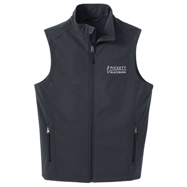 Embroidered Pickett Blackburn - Core Soft Shell Vest Thumbnail