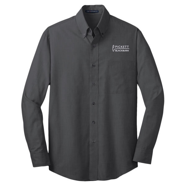 Embroidered Pickett Blackburn - Crosshatch Easy Care Shirt Thumbnail